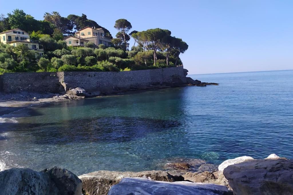Casa Al Mare A Recco Apartment Bagian luar foto
